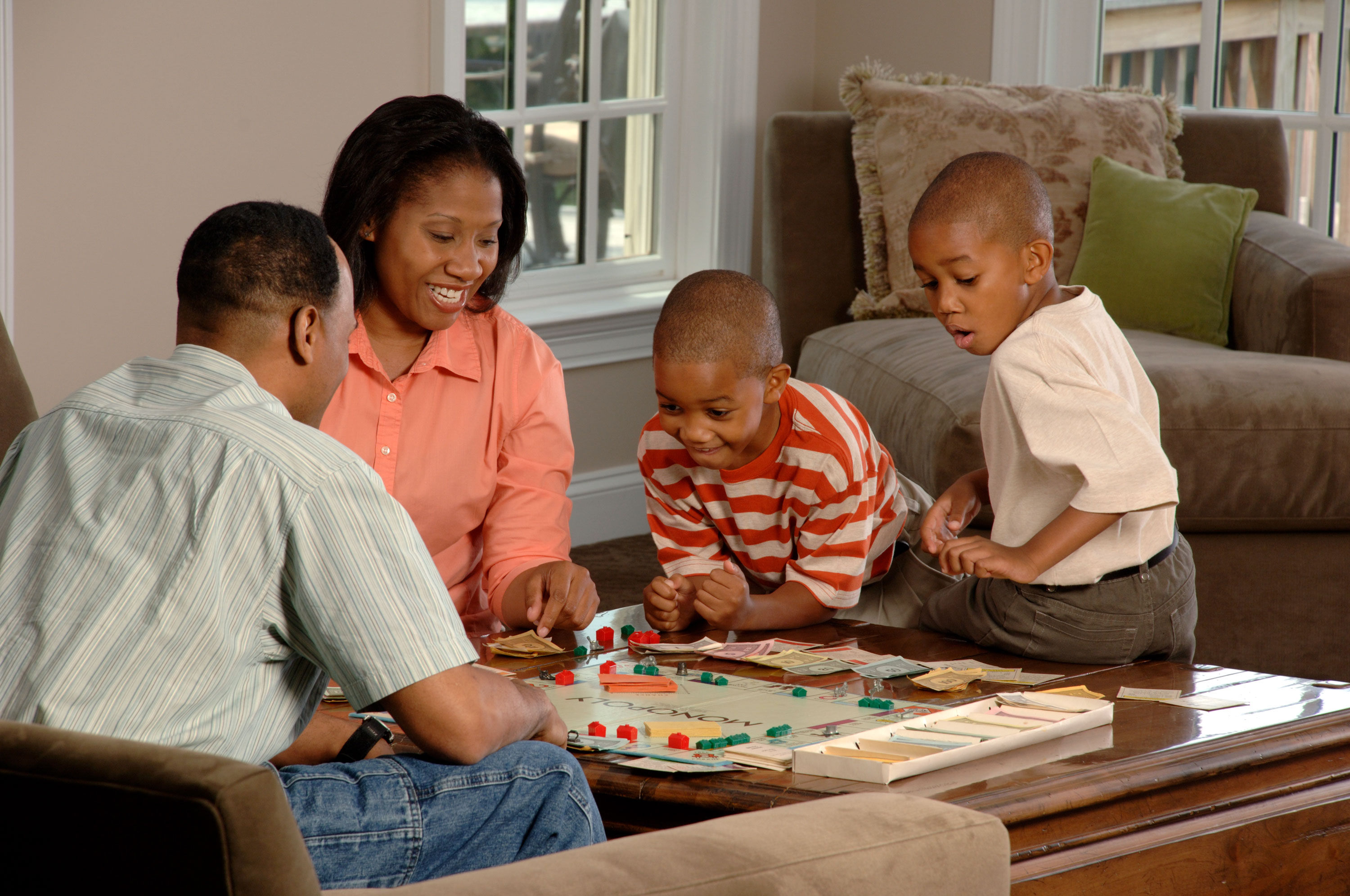 Jeu de société, famille